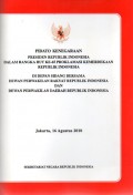 Pidato kenegaraan Presiden Republik Indonesia dalam rangka HUT ke-65 Proklamasi Kemerdekaan Republik Indonesia di depan sidang bersama Dewan Perwakilan Rakyat Republik Indonesia dan Dewan Perwakilan Daerah Republik Indonesia