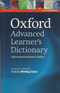 Oxford : advanced learner's dictionary : international student's edition