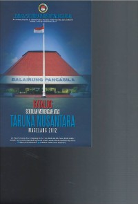 Katalog Sekolah Menengah Atas Taruna Nusantara Magelang 2012