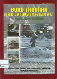 Buku tahunan energi dan sumber daya mineral 2000 : pemulihan ekonomi