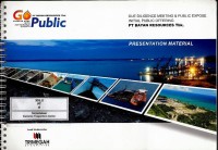 Image of Due diligence meeting & public expose initial public offering PT Bayan Resources Tbk presentation material