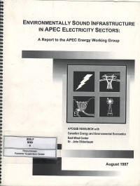 Image of Environmentally sound infrastructure in APEC electricity sector : a report to the APEC energy working group