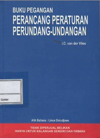 Buku pegangan perancang peraturan perundang-undangan