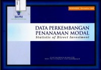 Image of Data perkembangan penanaman modal = statistic of direct investment