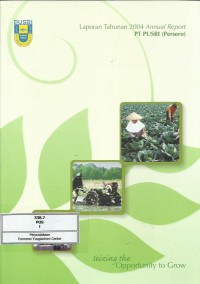 Laporan tahunan 2004 = annual report