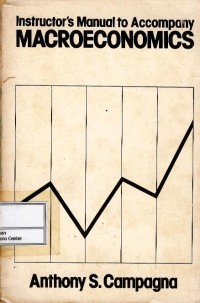 Instructor's manual to accompany macroeconomics