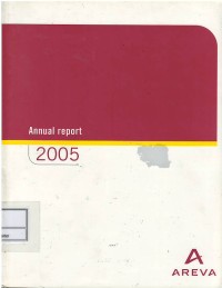 Image of AREVA annual report 2005
