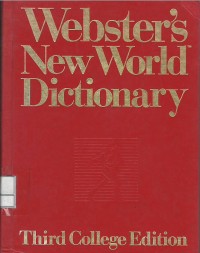 Webster's new world dictionary : third college edition