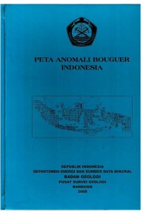 Peta anomali bouguer Indonesia