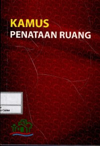 Kamus penataan ruang