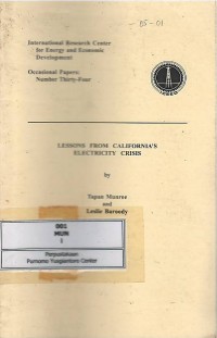 Image of Lessons from California's electricity crisis