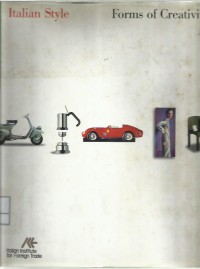 Italian style : forms of creativity