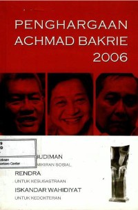 Penghargaan Achmad Bakrie 2006
