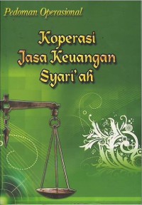 Pedoman operasional : koperasi jasa keuangan syariah
