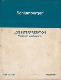 Log interpretation : volume II-applications
