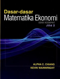Dasar-dasar matematika ekonomi