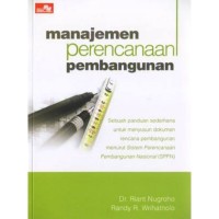 Manajemen perencanaan pembangunan
