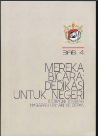 Mereka bicara : dedikasi untuk negeri
