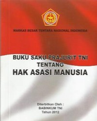 Buku saku prajurit TNI tentang hak asasi manusia